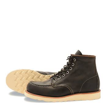 Red Wing Férfi Heritage Classic Moc 6 Inch Bakancs Sötét Barna